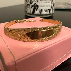 Gold plated bracelet